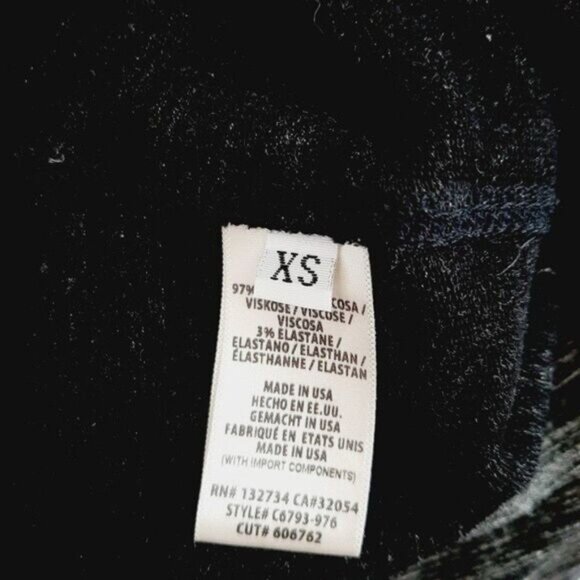 CLOTH & STONE | Anthropologie Melange T-Shirt Dress Gray Space Dye Sz XS - Picture 11 of 11